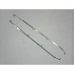 Door weather-strip hinge bridge (pair)