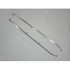 Door weather-strip hinge bridge (pair)