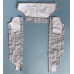 Seat cushion strap covers