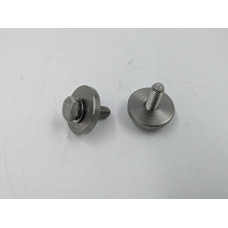 Rear shock absorber, lower mount washers (pair)