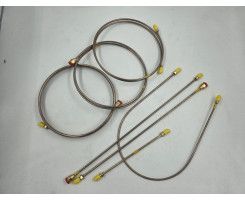 Brake pipe kit in copper-nickel (RHD Alpine S-5)