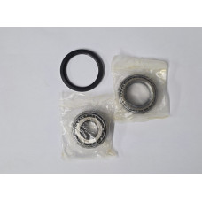 Front wheel bearings and seal