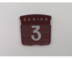 Motif badge - Series 3 Red