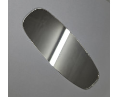 Rear view mirror glass