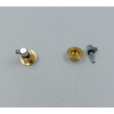 Windscreen washer nozzles and brass fittings