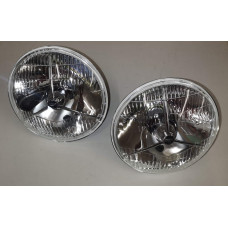 Head-light units P700 style with H4 bulbs (LHD)