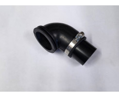 Heater to demist vent elbow