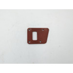 A-post top hinge captive plate