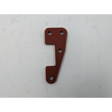 A-post bottom hinge captive plate