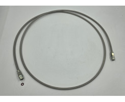 Stainless braided oil pressure pipeline (6ft) Stainless braided oil pressure pipeline (6ft)