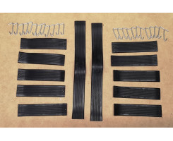 Seat base straps