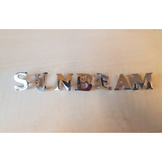 S U N B E A M badge letter set