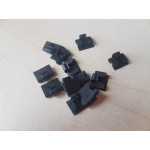 Door draught strip clips (pack of 12) Door draught strip clips (pack of 12)