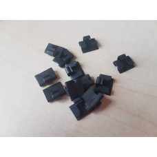 Door draught strip clips (pack of 12) Door draught strip clips (pack of 12)