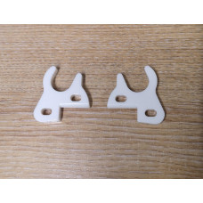 Convertible soft-top rod spigot guides