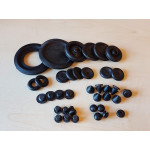 Grommet and plug set
