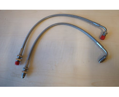 Front Brembo brake hoses (stainless braided)