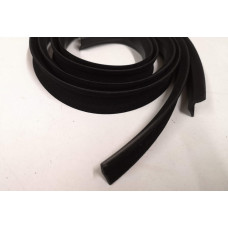 Door glass thin flocked channel (pair)