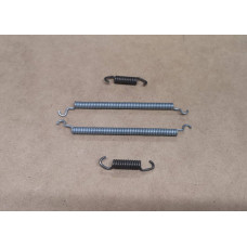 Rear brake shoe springs (late)