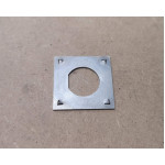 Dashboard ignition switch plate