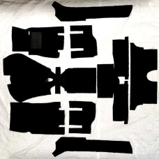 Luxury Wool Carpet Set (black)