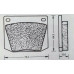 Front brake pads (SIII-V, Tiger) Front brake pads (SIII-V, Tiger)