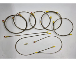 Brake pipe kit in copper-nickel (LHD Tiger)